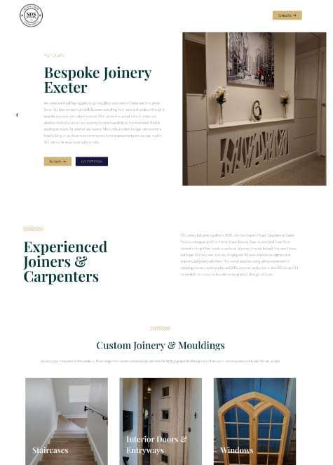 Carpentry website
