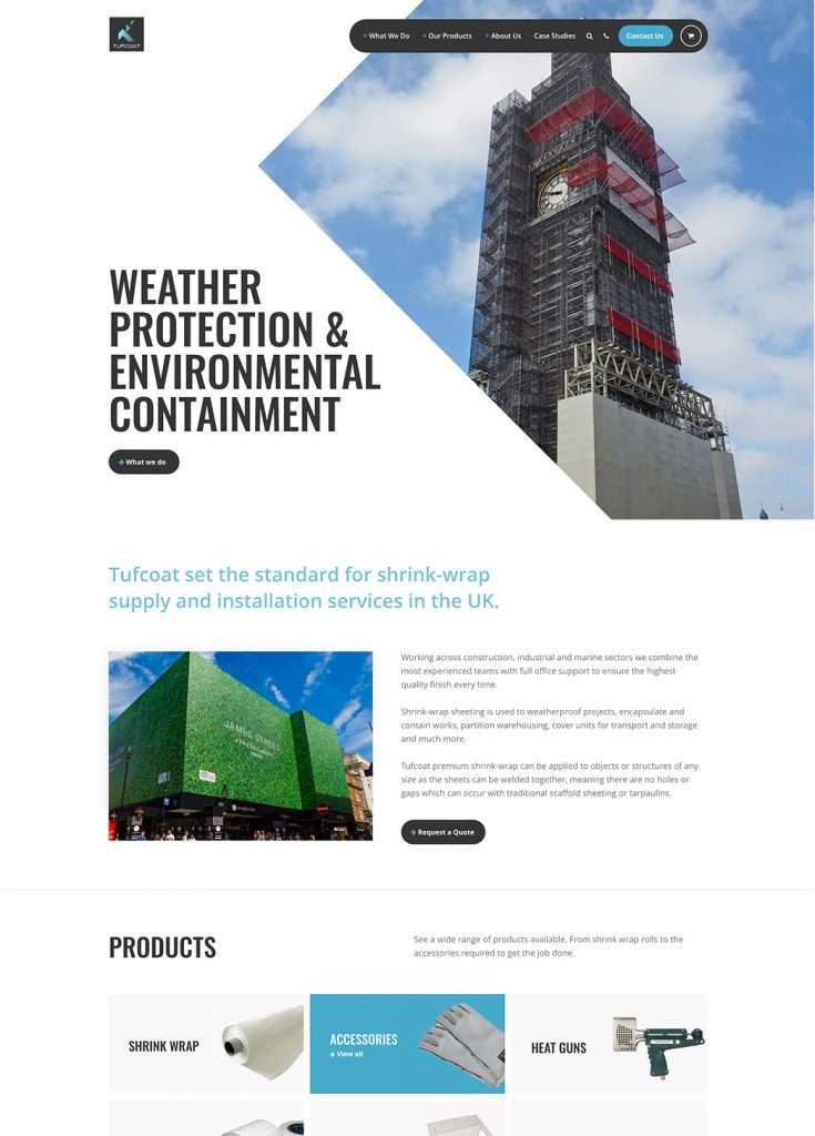 Tufcoat Plymouth Website